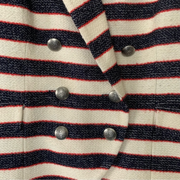 Striped double breasted blazer - Picture 14 of 14